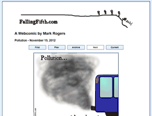 Tablet Screenshot of fallingfifth.com